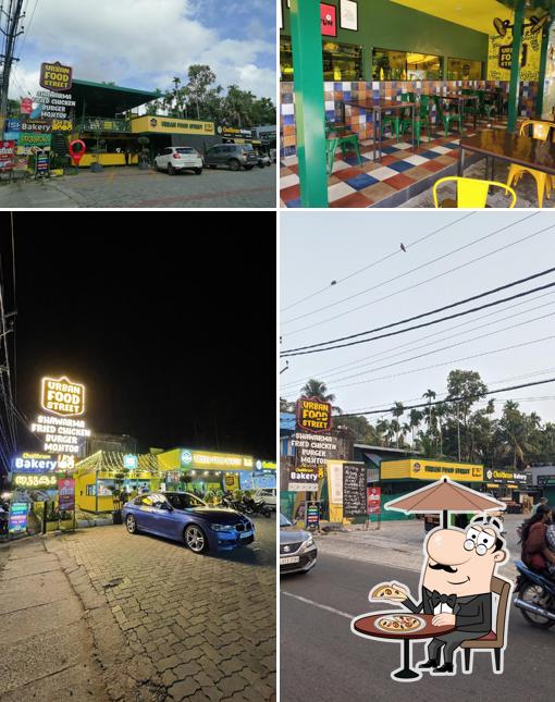 The exterior of Urban Food Street