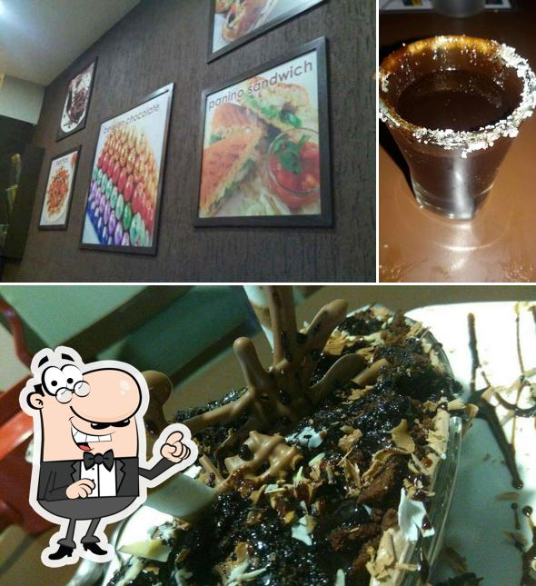 This is the photo depicting exterior and beer at The Chocolate Room