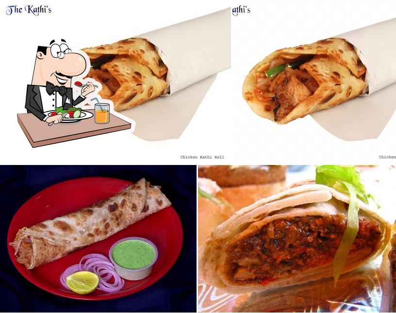 Food at The Kathi's