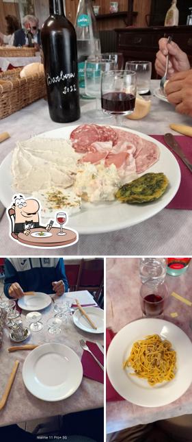 Platti al Trattoria Rioscone