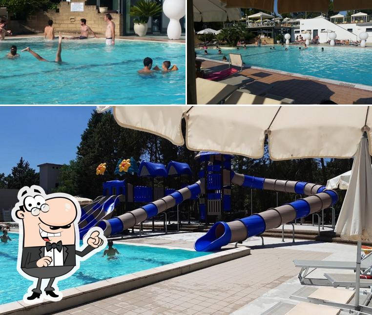 L'area esterna è una caratteristica importante di Le Piscine - San Miniato