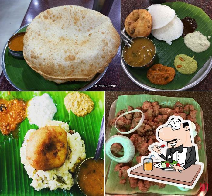 Food at Shri Balaajee Bhavan