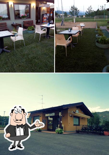 Gli interni di Bar il chiosco