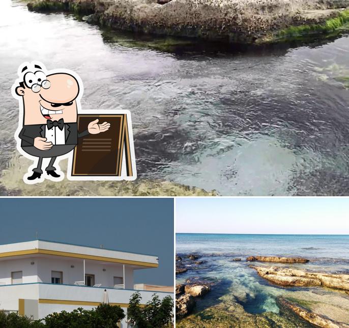 Puoi goderti l'aria fresca dal dehors di Hotel Albatros