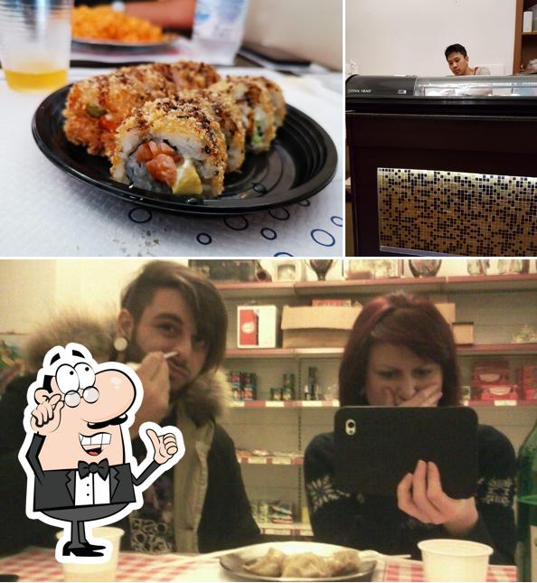 La foto della interni e cibo di Da Lin