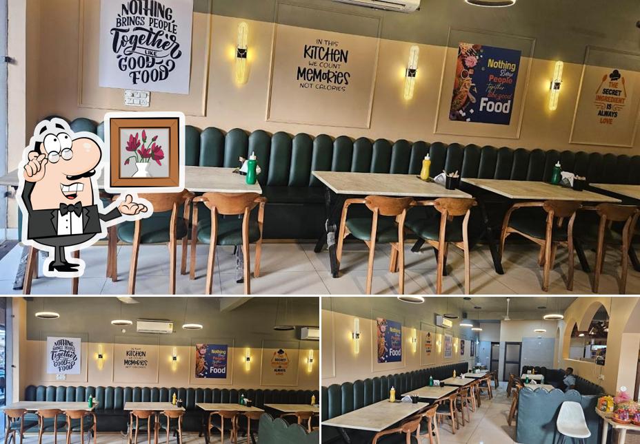 Check out how Pratham Baker's & Restaurant Best Restaurant Party Celebration Restaurant Best Fast Food Rastaurant In Zirakpur looks inside