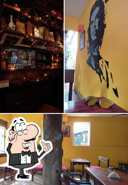 The interior of Priyanka Bar & Restaurant