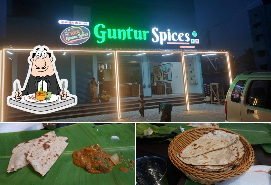The restaurant's food and exterior