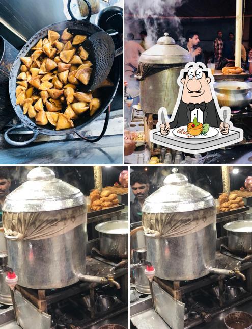 Food at Aziz Tea Hotel