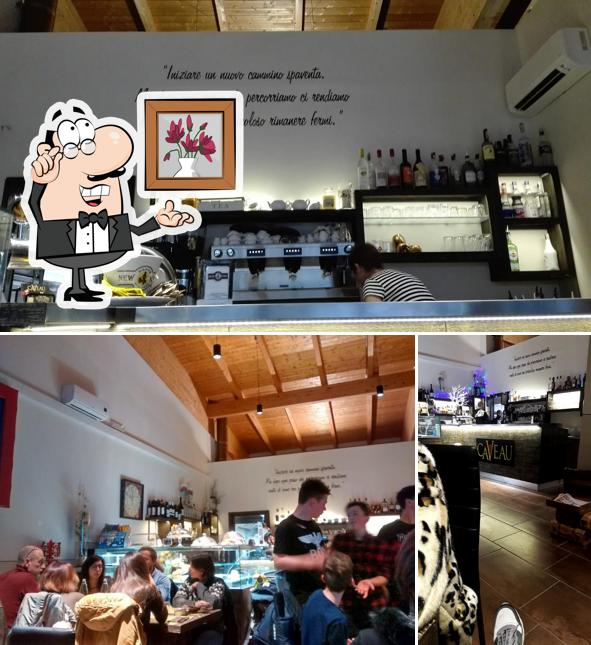 Gli interni di Caveau