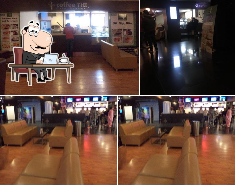 The interior of Coffee tree - cafe Gourmet