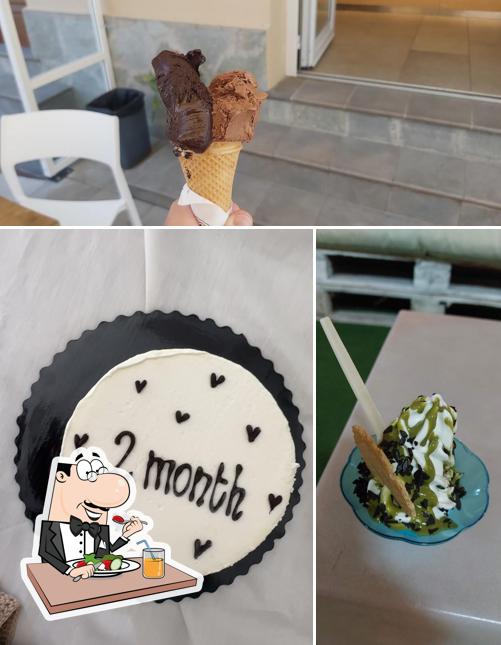 Cibo al Gelateria l'Angolo Ghiotto di Lunardi Monica