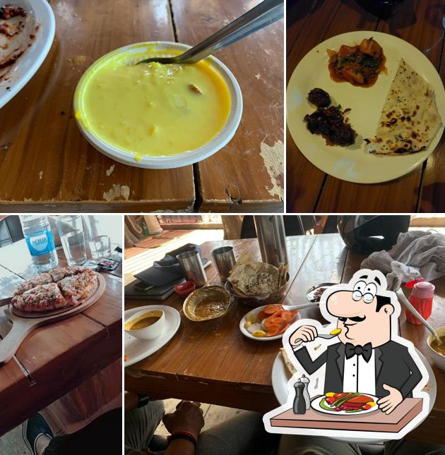 Food at Headquarter restaurant