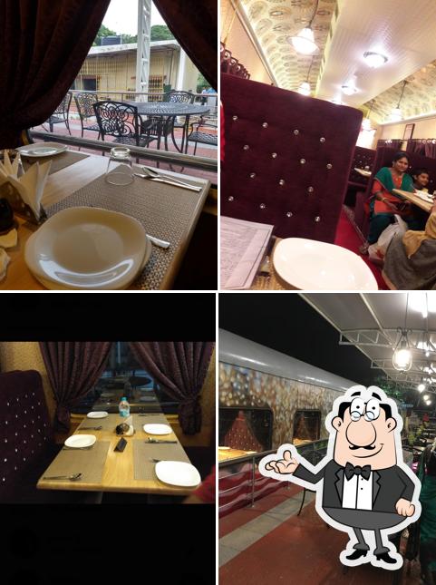 Check out how ICF TRAIN RESTAURANT looks inside