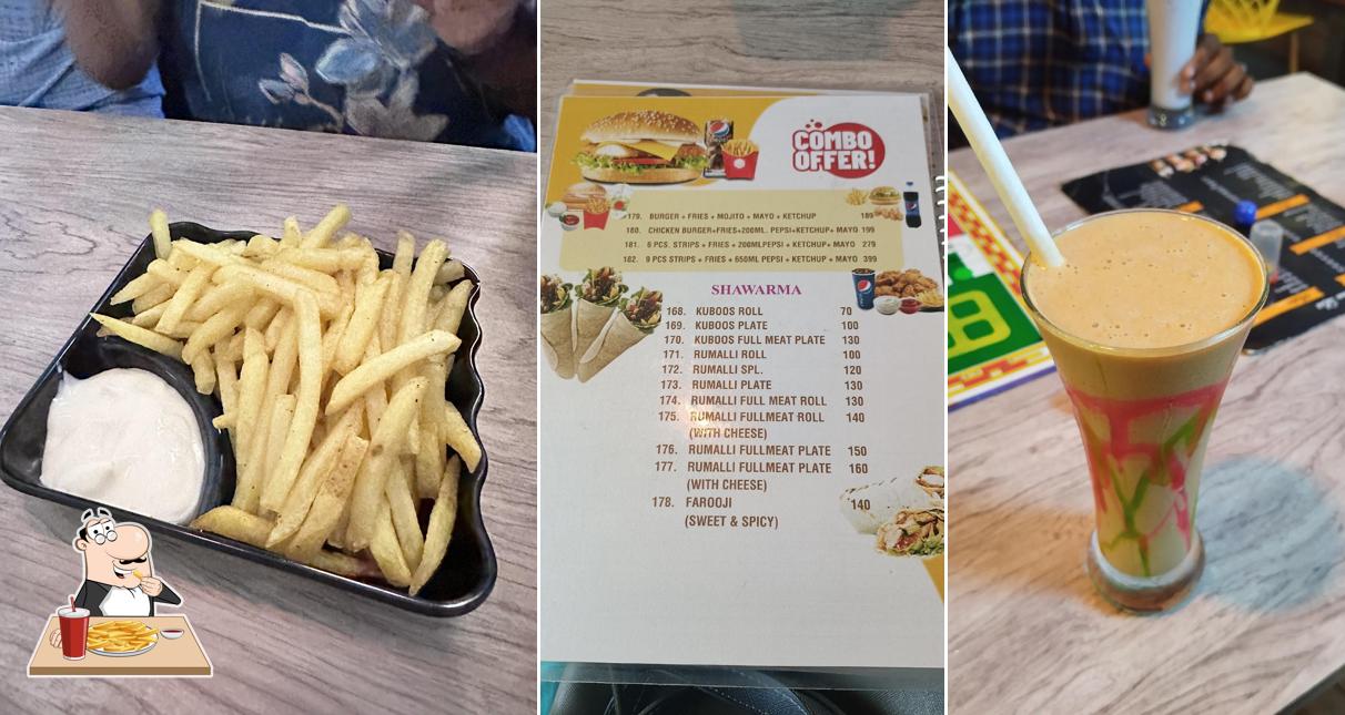 French fries at Juize Bae