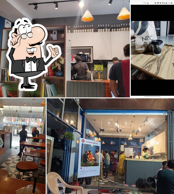 The interior of Nothing Before Coffee Kota