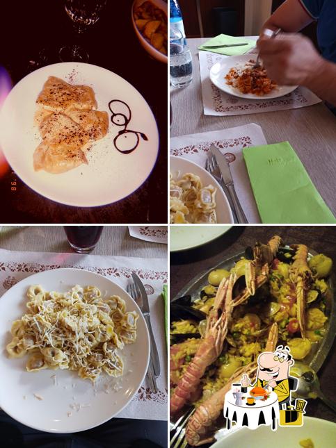 Platti al Trattoria Vanzella