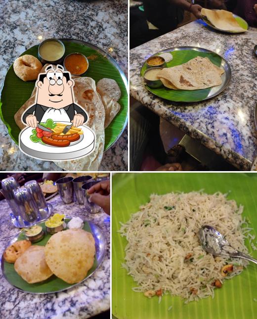 Meals at Saravana Bhavan