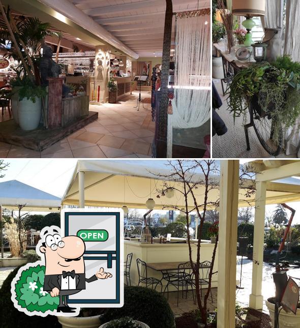 Gli esterni costituiscono una caratteristica importante di Villa delle Rose