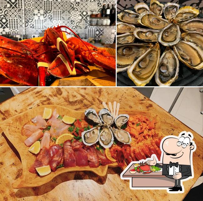 Su Talleri Quartu S.E. serve un'ampia gamma di piatti di mare Su Talleri Quartu S.E. serve un'ampia gamma di piatti di mare