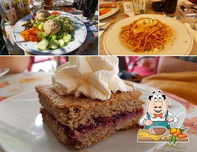 Spaghetti alla bolognese al Café Lissi Royal