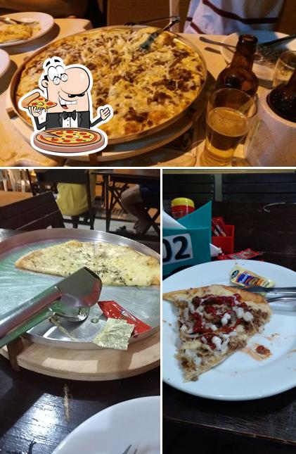 Experimente pizza no Donatello Pizzaria
