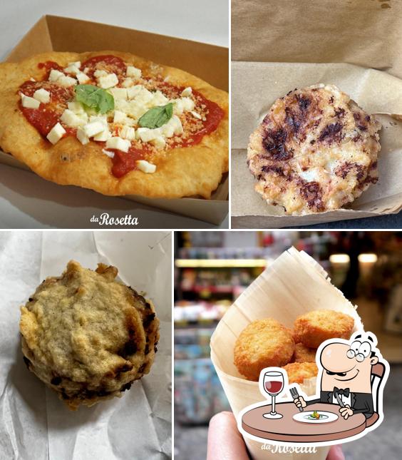 Platti al Friggitoria Napoletana da Rosetta