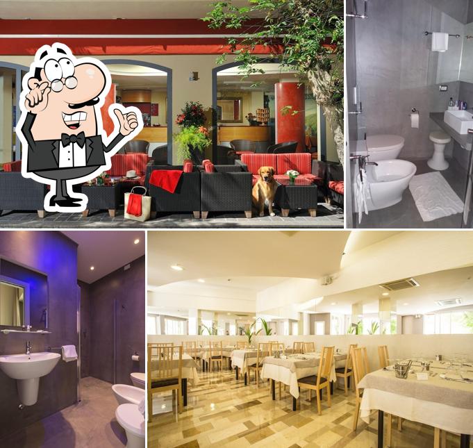 Gli interni di Hotel Romantico