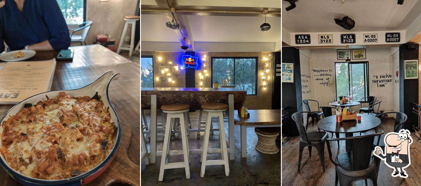 The interior of ML 05 Cafe