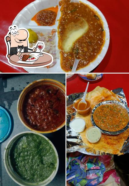 Order meat meals at Mahalaxmi Dosa and Bhajipav