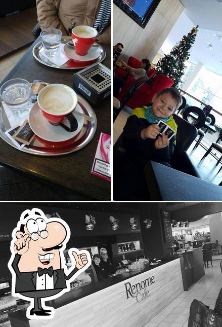 Dai un'occhiata agli interni di Renome café