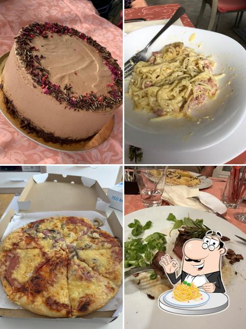 Spaghetti alla carbonara al Restavracija Mona Lisa, Barbka Smolnikar S.P