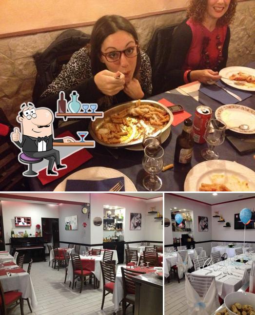 Gli interni di Ristorante pizzeria da Antonio Srl