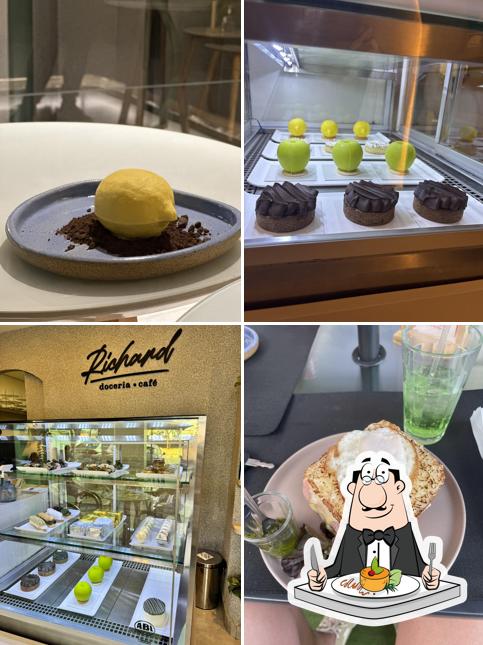 Platos en Richard Doceria e Café