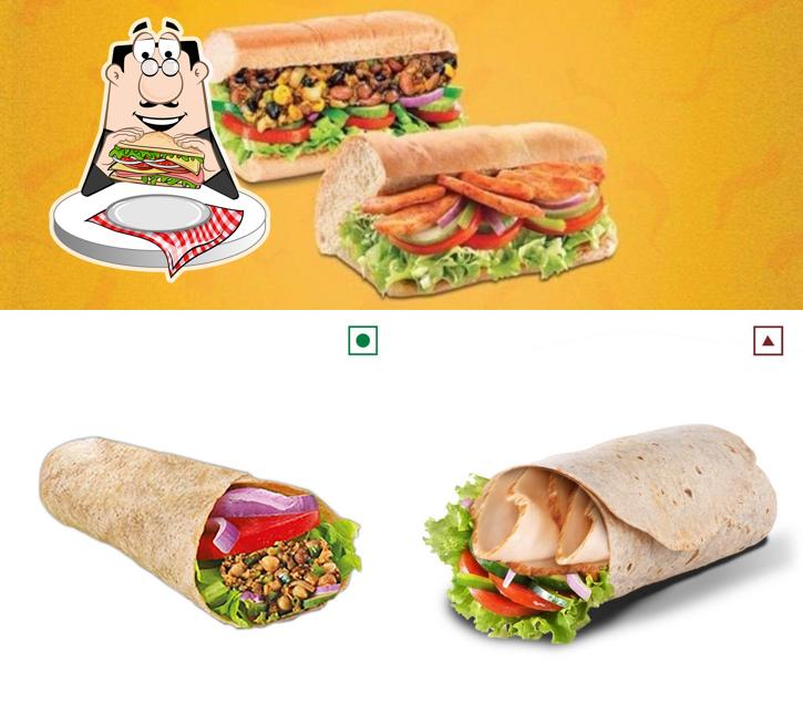 Club sandwich at Subway