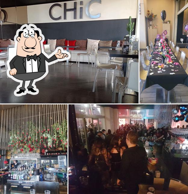 Gli interni di Chic Viterbo