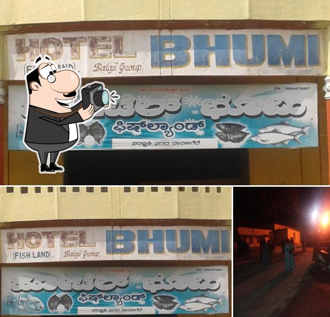 See this pic of Hotel Bhumi