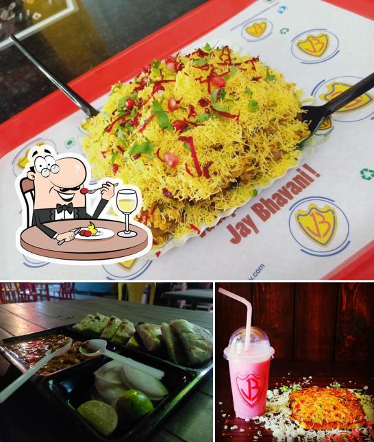 The photo of food and beverage at Jay Bhavani Vadapav Modasa