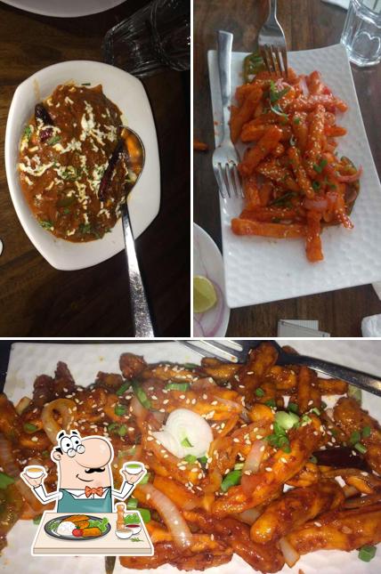 Food at KB2 Restaurant