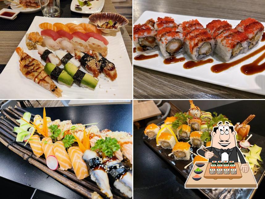 Prenditi le varie opzioni di sushi