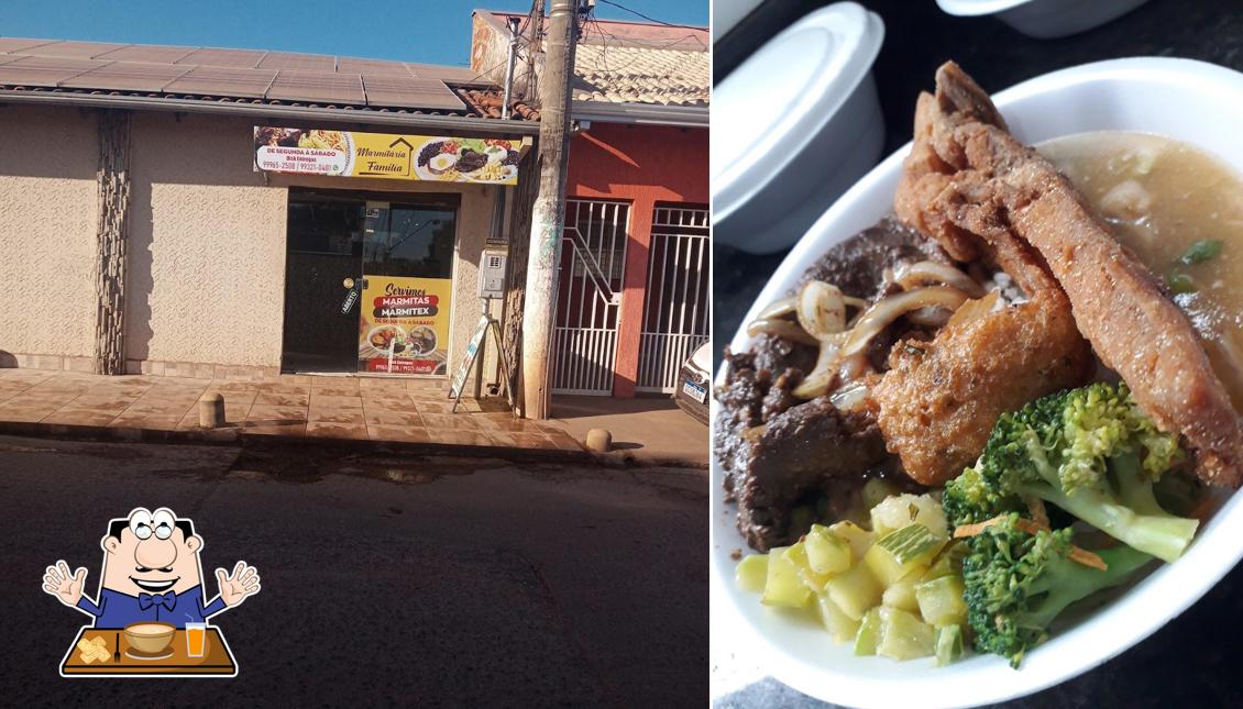 Comida em Marmitaria familia