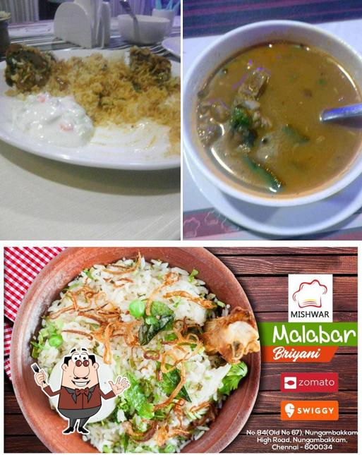 Meals at Mishwar restaurant