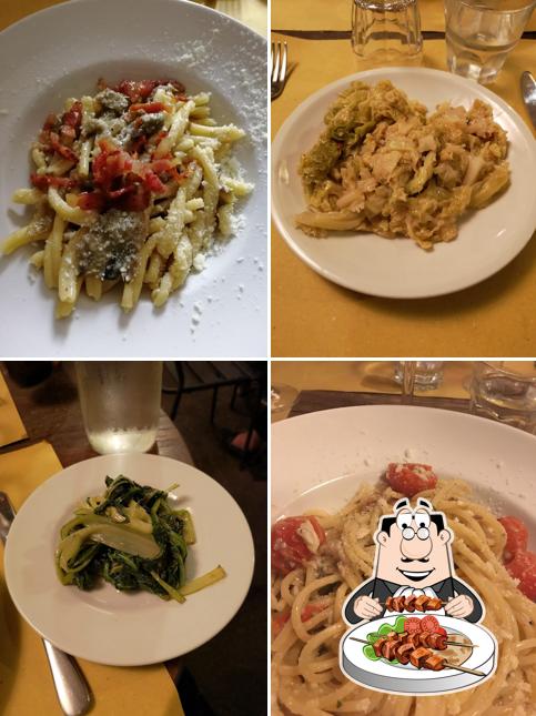 Platti al Osteria Chiana