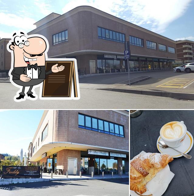 La immagine di esterno e bevanda da Bar Freddy