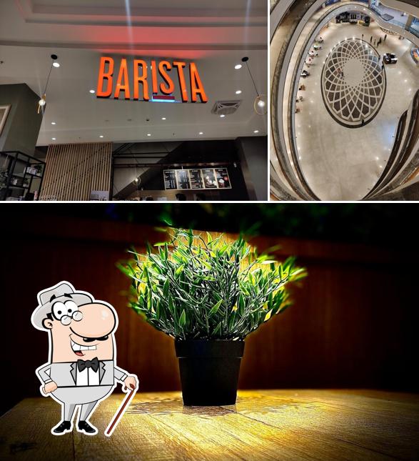 Take a look at the picture showing exterior and food at BARISTA COFFEE