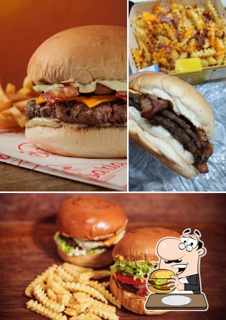 Consiga um hambúrguer no Brasaria Delivery