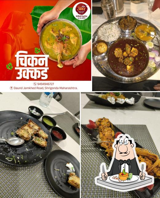 Food at Hotel Aba's Resto Bar