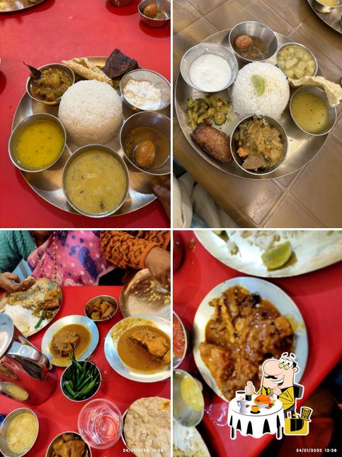 Meals at Krishnadir ghoroa khabar