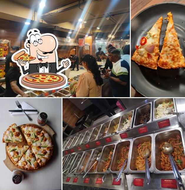 At Octant pizza karelibaug, you can order pizza