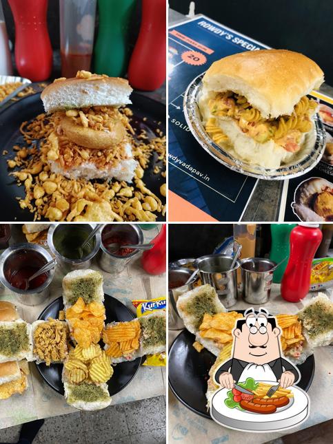 Pulled pork sandwich at Rowdy vadapav- Best vadapav in town